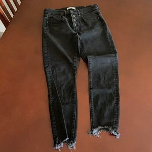 Loft Black Skinny Jeans